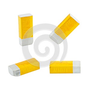 Yellow eraser