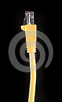 Yellow Ethernet Cable