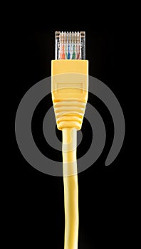 Yellow Ethernet Cable