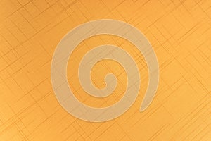 Yellow fabric canvas texture with lines and patterns