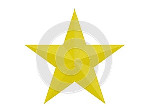 Rostro estrella 10 fiestas aislado sobre fondo blanco  una imagen tridimensional creada usando un modelo de computadora 