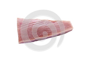 Yellow-fin tuna raw