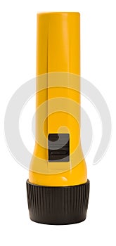 Yellow flashlight