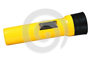 Yellow flashlight