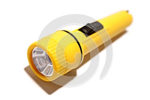 Yellow flashlight