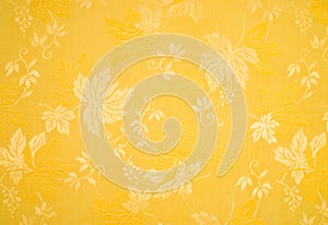 Yellow floral pattern