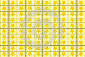 Yellow flower texture background