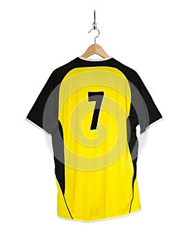 Yellow Football Shirt