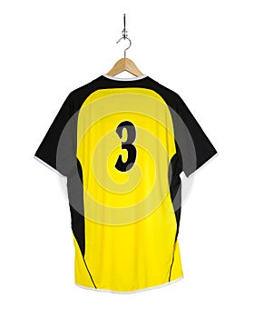 Yellow Football Shirt