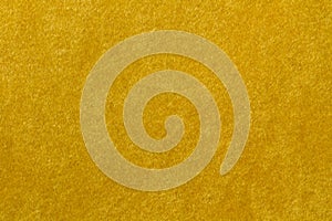 A yellow furry fabric texture