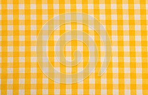 Yellow Gingham Background