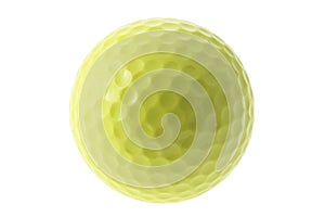 Yellow Golf Ball photo
