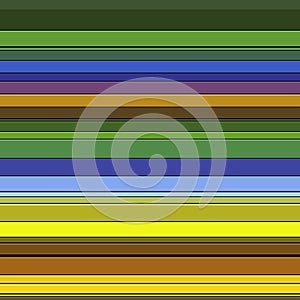 Yellow green blue gold waves lines bright pattern, lines abstract texture and design