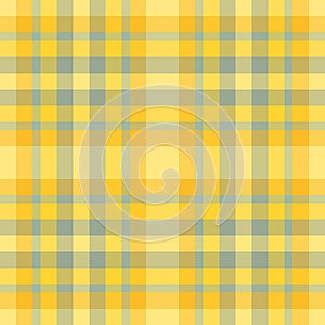 Yellow and green plaid