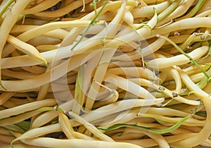 yellow green string snap beans legumes vegetables
