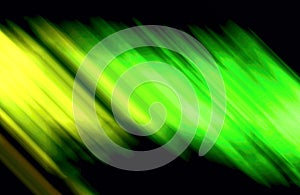 Yellow,green technology abstract motion background of speed light.