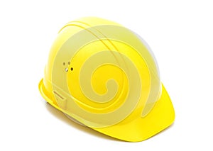 Yellow helmet