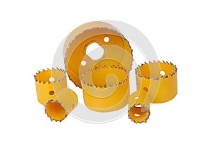 Yellow Hole Saw Drill Bits