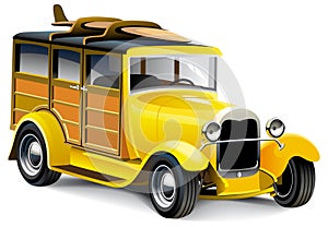 Yellow Hot Rod