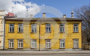 Yellow house in Parnu