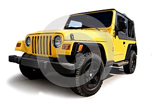 Yellow Jeep