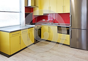 Yellow kitchen