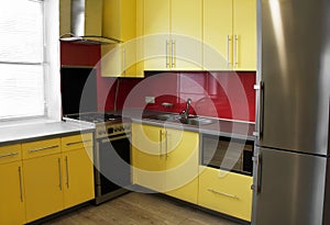 Yellow kitchen