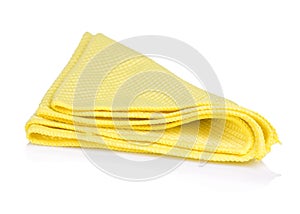 Yellow kitchen napkin
