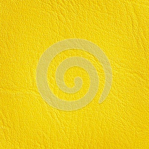 The yellow leather texture background