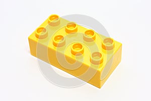 Yellow lego photo