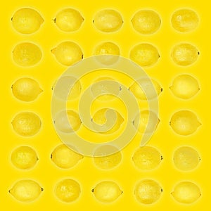 Yellow Lemon background