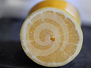 Lemon slice, Citrus limonum
