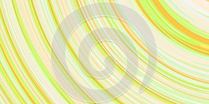 Yellow light green amazing multicolor arch backdrop. Awesome colorful rounding pattern. Abstract school education design. Cool sun