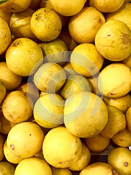 Yellow lime