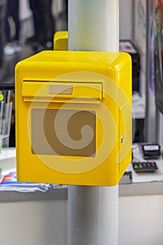 Yellow Mail Box