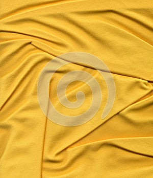 Yellow mesh fabric