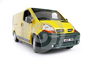 Yellow Model Car - Van. Hobby, Collection photo