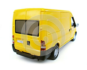 Yellow Model Car - Van. Hobby, Collection photo