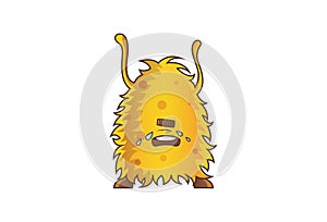 Yellow Monster Crying.