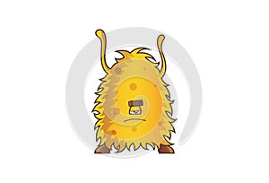 Yellow Monster Sad.