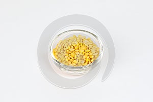 Yellow moong mung dal lentil pulse bean