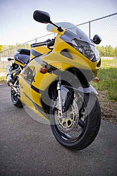 Yellow Motorcycle