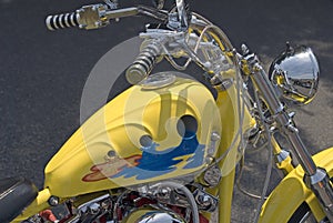 Yellow Motorcycle