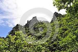 The Yellow Mountain in Anhui, China