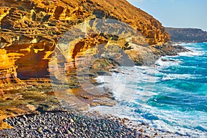 The Yellow Mountain in Costa del Silencio photo