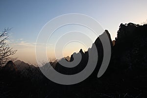 Yellow Mountain - Huangshan, China.