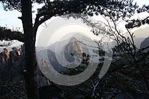 Yellow Mountain - Huangshan, China. photo