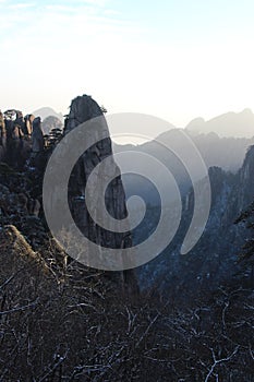 Yellow Mountain - Huangshan, China. photo