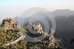Yellow Mountain - Huangshan, China. photo