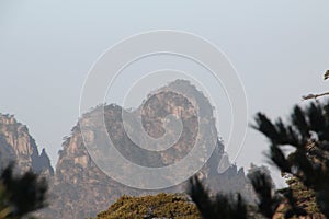 Yellow Mountain - Huangshan, China. photo